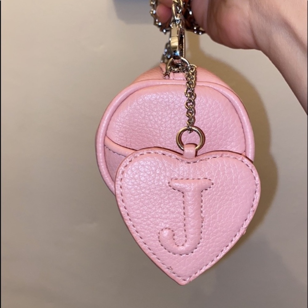 VINTAGE Juicy Couture Y2K PINK MINI BARREL BAG BARBIE BABY PINK LEATHER BAG - Picture 4 of 14